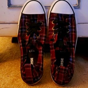 Plaid Shoreline Converse